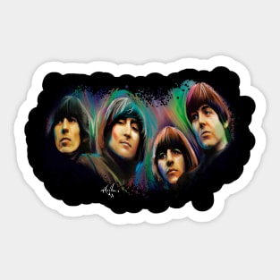 Rubber Soul Sticker